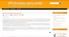 Desktop Screenshot of curiosoperoinutil.com